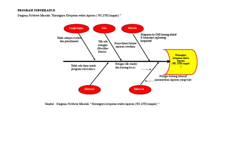 Analisis Fishbone Ketepatan Laporan | PDF