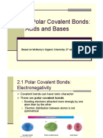 Polar Bond and Acid - Base