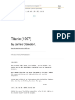 Titanic Screenplay PDF