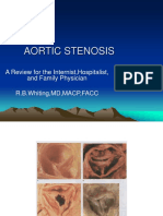 Aortic Stenosis: A Review For The Internist, Hospitalist, and Family Physician R.B.Whiting, MD, MACP, FACC