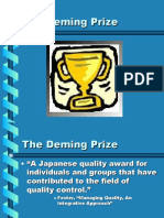 Deming Prize Training Slides