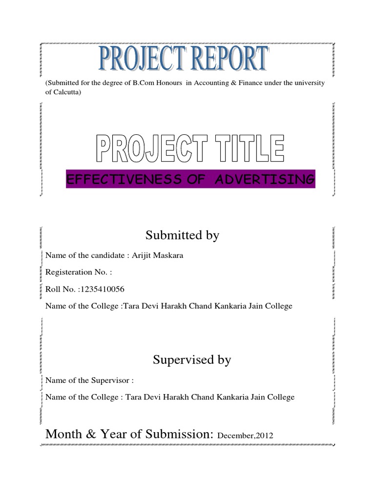 Advertisement Project | PDF | Advertising | Recruitment