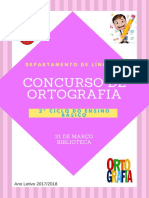 Concurso de Ortografia