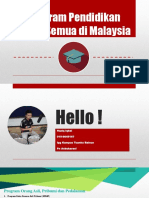 Program Pendidikan Untuk Semua Di Malaysia