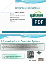 Unit 2 Computer Hardware and Software