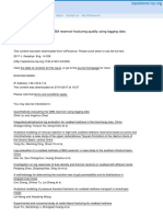 Quantitative Evaluation of CBM Reservoir Fracturing Quality Using Logging Data