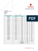 Phone Bill Statment