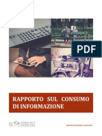 Agcom Consumo Di Informazione