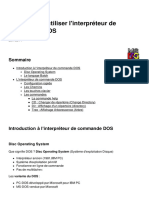 Apprendre A Utiliser L Interpreteur de Commande Dos 29841 Mrgc3i PDF