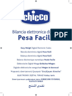 CHICCO BABY User Manual Easy Weigh