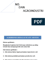Agribisnis Agroindustri