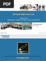 Onward Eservices LTD: Software For Primary Agriculture Coop Societies