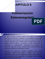 Cap. 6 - Polimerización Estereoregulada - 2017