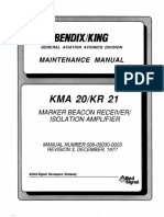 KMA20 Audio Panel PDF