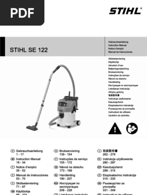 Stihl Se 122 | PDF