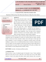 Medicinal Value of Mimosa Pudica as an Anxiolytic and Antidepressant