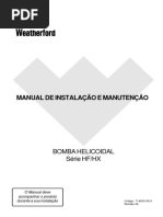 Bomba Helicoidal-Inatalação e Manutenção