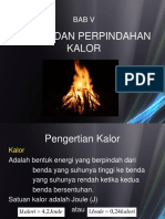 Kalor Dan Perubahannya