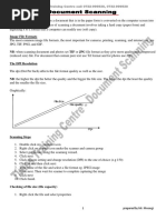 Document Scanning Sumary FINAL