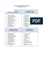 Kelompok Praktek Simulasi Bencana