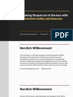 Breaking Drupal Out of The Box With AR and Beacons (DrupalCon Vienna Session)