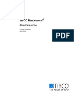 Tibco Rendezvous 8.1 Java Reference