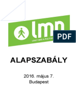 LMP Alapszabaly 2016.05.07 Hitelesitett Nyomtatobarat Verzio PDF