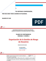 2-Planes de Contingencia Semana 3 - 2018-1 Sesión 2