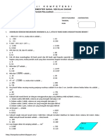Uts 1 Mat VI Kunci PDF