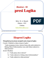 03-Ekspresi Logika