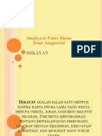 Persentasi Hikayat