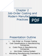 Job-Order Costing and Modern Manufacturing Practices
