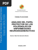Uso Polifenoles en Enfermedades Neurodegenerativas