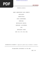 Army Ammunition Data Sheets - April 1994