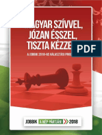A Jobbik 2018-As Választási Programja