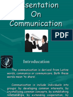 Presentation on Communication