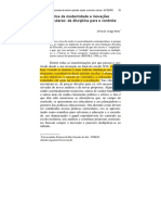 Veiga-Neto - 2008 - Crise Da Modernidade e Inovações Curriculares Da Disciplina Para o Controle