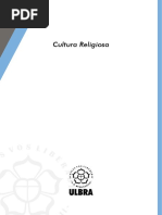Livro Da Disciplina de Cultura Religiosa da Ulbra