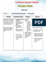 Plan Area Naturales Primero Definitivo Del Integrado Cañaveral