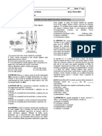 Exercícios de Histologia Vegetal