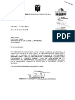 Proyecto de Ley Org Nica Reformatoria A La Ley Org Nica Del Consejo de Participaci N Ciudadana y Control Social, para La Aplicaci N de La Pregunta 3 Del Refer ND