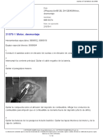 21070-1 Motor, Desmontaje