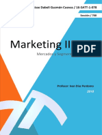 Marketing II Mercados y Segmentación