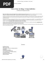 Como Criar Um Blog -guia Definitivo