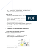 Informe Tecnico de Perforacion de Pozo de Agua Final