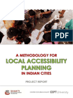 A Methodology For Local Accessibility Planning in Indian Cities - Mahadevia Et Al