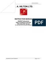 P. A. Hilton LTD.: Instruction Manual