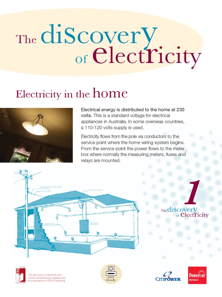 Fact Sheet Electricity in the Home Fuse (Electrical) Ac Power Plugs