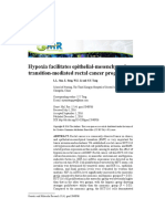 Hypoxia Facilitates Epithelialmesenchymal Transitionmediated Rectal Cancer Progress