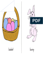 Large Easter Words PDF